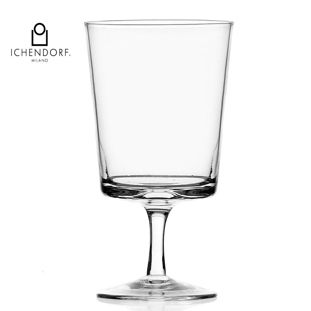 楽天YO-KO【本日店内P最大20倍♪】ICHENDORF MILANO Aurora wine stemmed glass 13cm オーロラ ステム ワイングラス 透明 耐熱ガラス おしゃれ ギフト イタリア イッケンドルフ