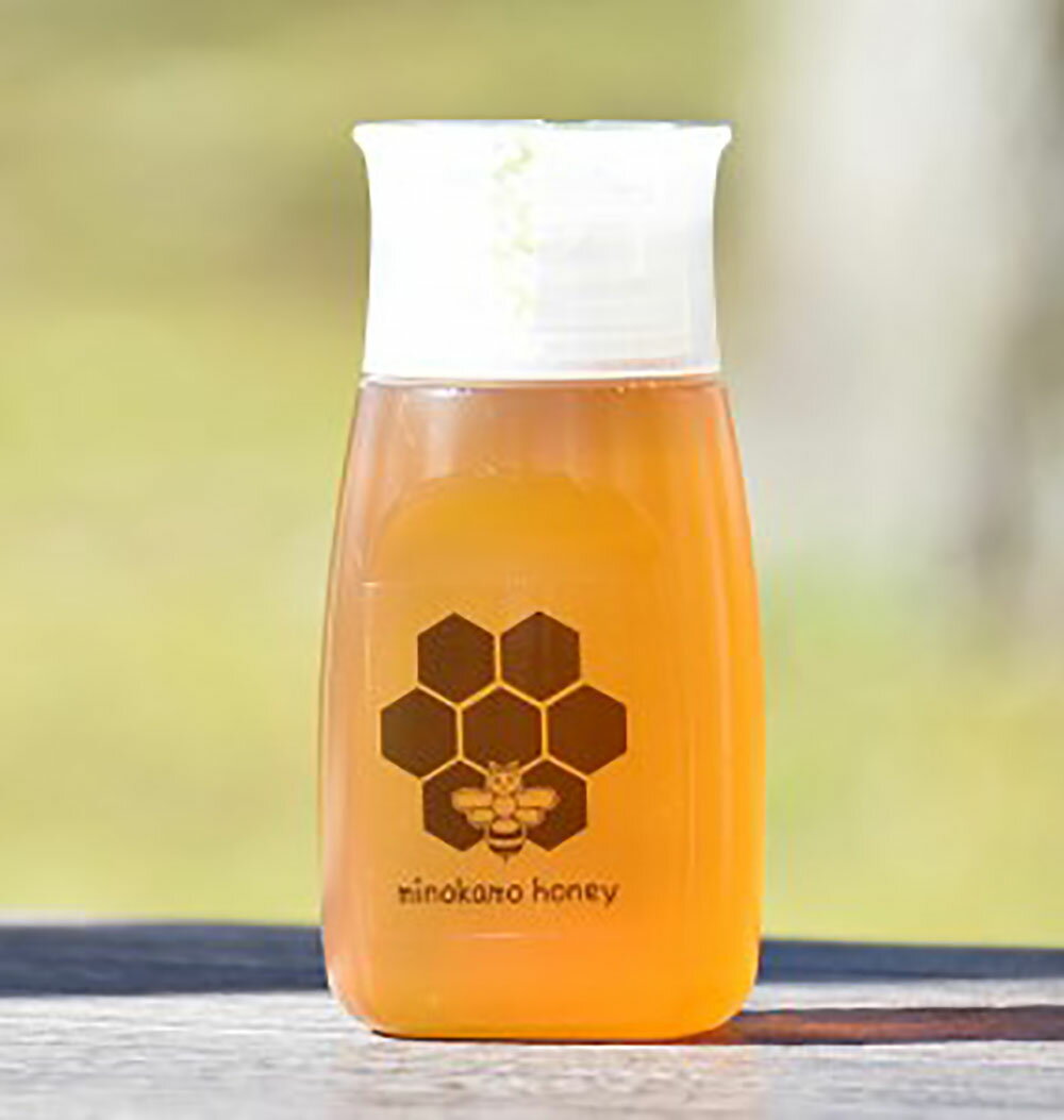 MINOKAMO HONEY 百花蜜 300g 生はちみつ 100% 純粋 チューブ式プラ容器詰め 美濃加茂ハニー 蜂屋のはちみつ 熟成蜂蜜 完熟ハチミツ プレゼント お中元 お歳暮 箱入り 御礼 プチギフト パン ピザ パンケーキ 美味しい 朝食