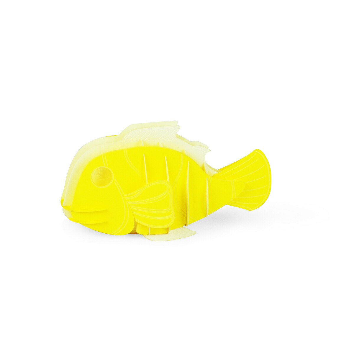 YO-KOの【P20倍！更にクーポンも♪】ペーパークラフト Papero Bean ペイパロビーン Clown Fish 2pcs クラウンフィッシュ 2個セット キッズ 知育玩具 メール便 紙 工作 組立説明書はございません 創造力 発想力 アイデア 宿題 自由 研究｜アングル3
