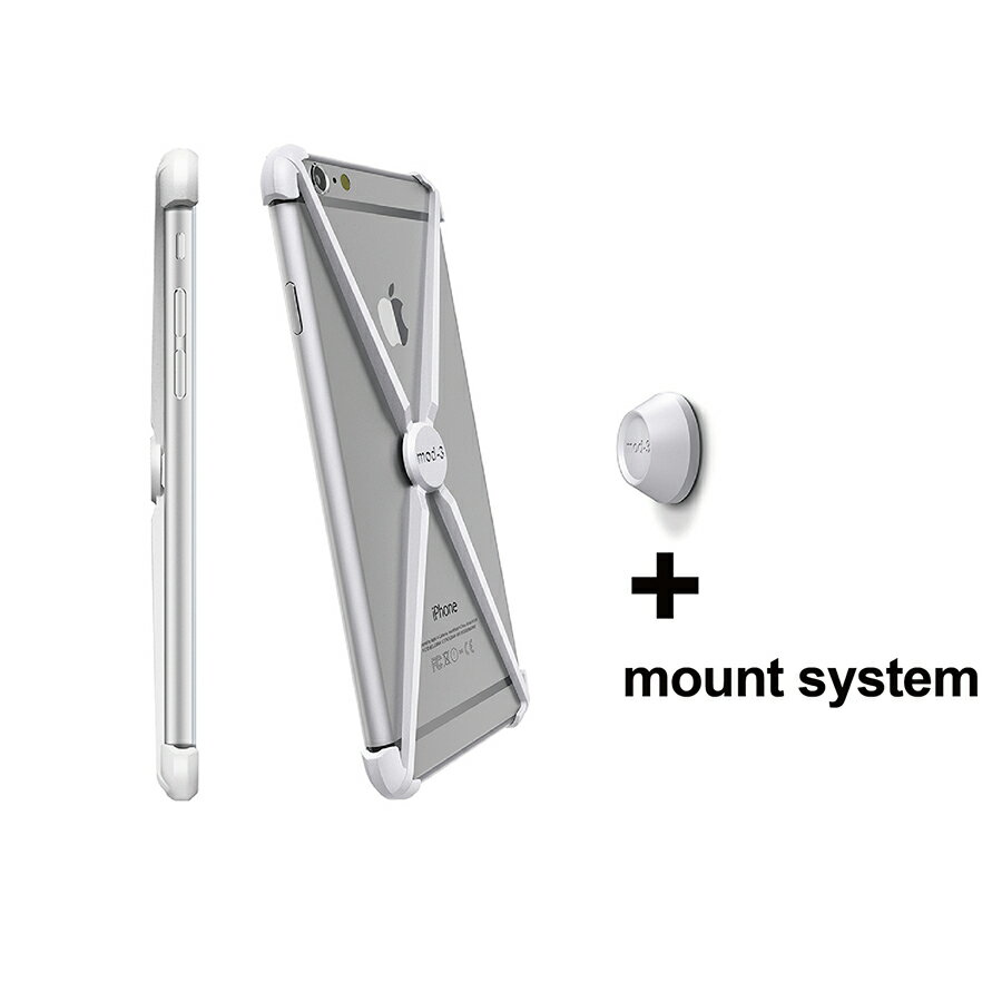 【マラソンP最大47倍】【クーポンも♪】Alt case Plus GREY for iPhone 8 Plus & iPhone7 Plus by mod 3 アルトケース グレイ マグネット付 iPhoneケース バンパーiPhone7 Plus 専用フレーム アイフォンカバー アイフォンケース プラス用 Magnet