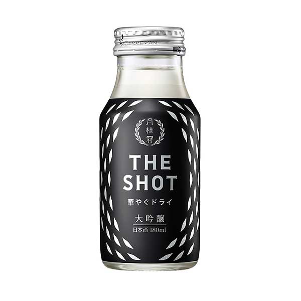 月桂冠 月桂冠 THE SHOT 華やぐドライ(大吟醸) [瓶] 180ml × 30本[ケース販売] 送料無料(本州のみ) [月桂冠 日本 清酒 日本酒 15度 中口 やや淡麗]【ギフト不可】