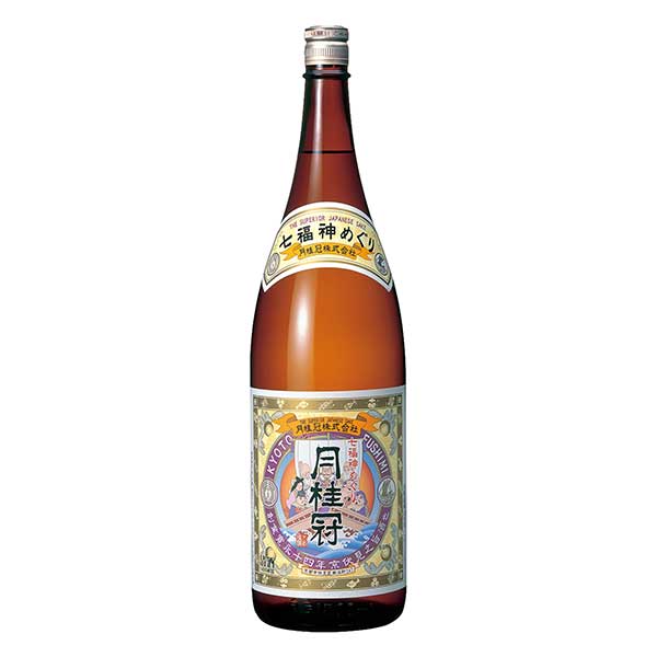 【訳あり 在庫処分】月桂冠 七福神めぐり [瓶] 1.8L 1800ml [月桂冠 日本 清酒 日本酒 14度 やや辛口 淡麗]