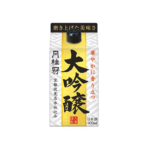 月桂冠 大吟醸 [パック] 900ml × 12本[2ケース販売] 送料無料(沖縄対象外)[月桂冠 日本 清酒 日本酒 15度 やや辛口 やや淡麗]