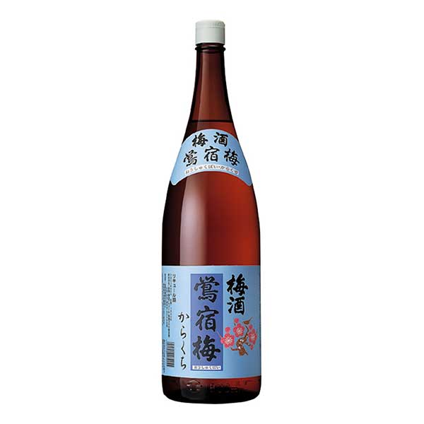 合同 鴬宿梅 からくち 12度 [瓶] 1.8L 1800ml × 6本[ケース販売]送料無料(沖縄対象外)[合同酒精 オノエン リキュール(梅酒) 日本 13663..