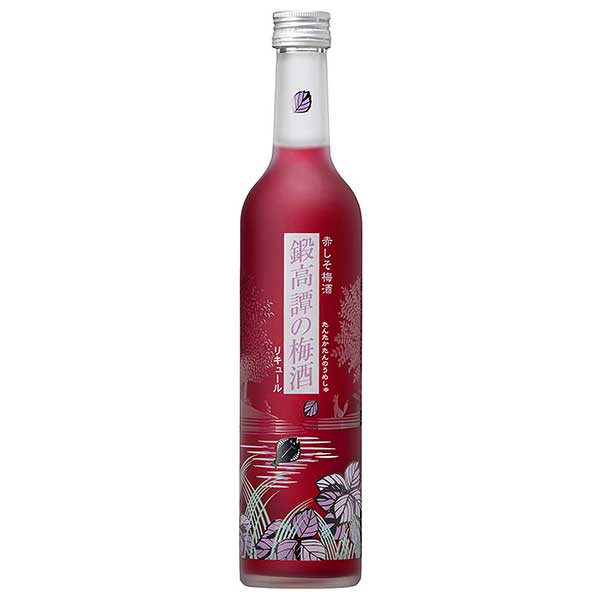 おしゃれな梅酒 合同 鍛高譚の梅酒 12度 [瓶] 500ml × 6本[ケース販売]送料無料(沖縄対象外)[合同酒精 オノエン リキュール(梅酒) 日本 126526]【ギフト不可】