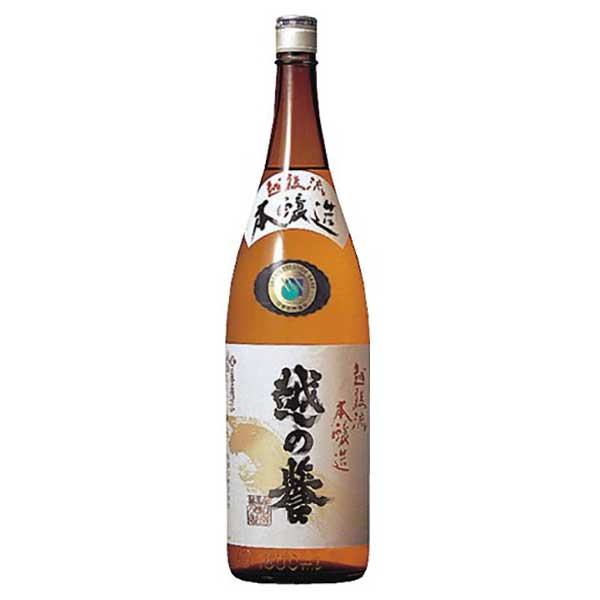 越の誉 越後流本醸造 1.8L 1800ml × 6本 [ケース販売] 送料無料(沖縄対象外) [原酒造 新潟県 OKN]【ギフト不可】