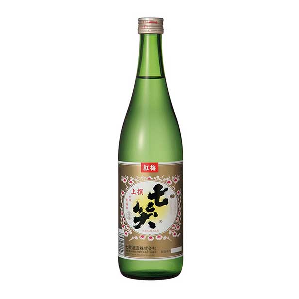 七笑 紅梅 720ml × 12本 [ケース販売] 送料無料(沖縄対象外) [七笑酒造 長野県 OKN]【ギフト不可】