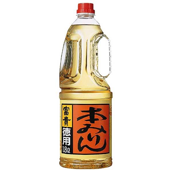 合同 本みりん 富貴 徳用 12.5度 [PET] 1.8L 1800ml × 6本[ケース販売][合同酒精 オノエン みりん 日本 187740]