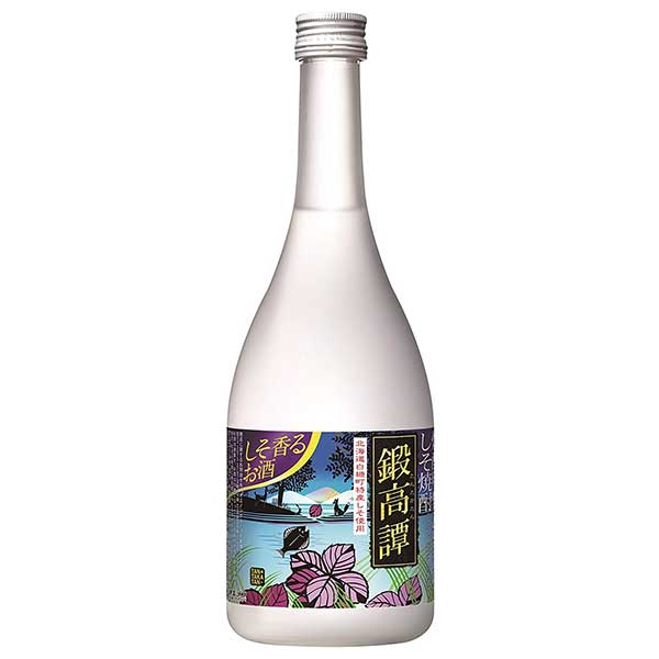 合同 しそ焼酎 鍛高譚 20度 [瓶] 720ml 12本[ケース販売]送料無料 沖縄対象外 [合同酒精 オノエン 焼酎甲類乙類混和 日本 116410]【ギフト不可】