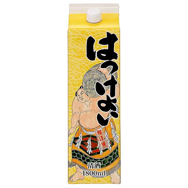 合同 はっけよい 12度 [パック] 1.8L 1800ml × 6本[ケース販売]送料無料(沖縄対象外)[合同酒精 オノエン 清酒(普通酒) 日本 119628]