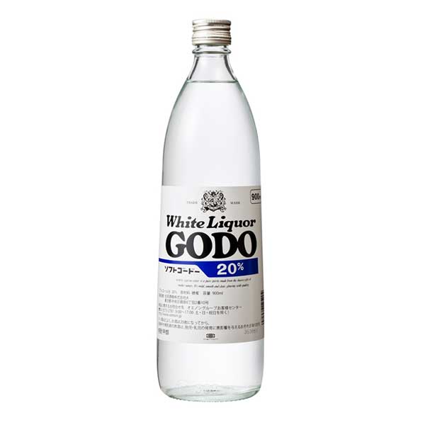 合同 ゴードー 20度 [瓶] 900ml × 12本[ケース販売][合同酒精 オノエン 焼酎甲類 日本 125203]【ギフト不可】