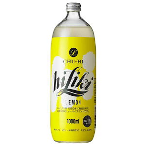 アサヒ チューハイ ハイリキレモン [瓶] 1L 1000ml × 12本[2ケース販売] 送料無料(沖縄対象外) [アサヒ チューハイ リキュール ALC7% 日本]【ギフト不可】