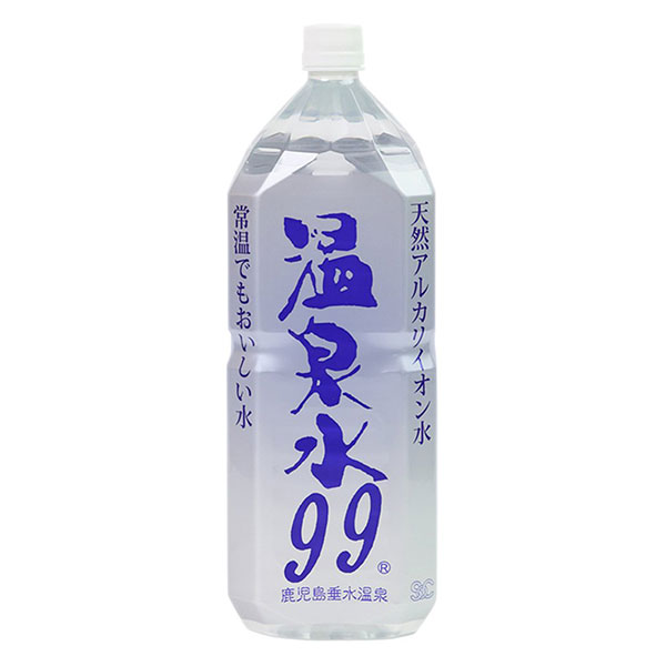温泉水99 [ペット] 2L 2000ml x 6本 [ケース販売] 送料無料※(本州のみ) [SOC(エスオ−シ−)/日本/鹿児島/ミネラルウォーター/飲料]【母の日】
