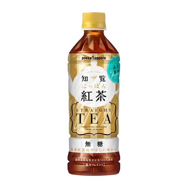ポッカサッポロ 知覧にっぽん紅茶無糖 [ペット] 500ml × 48本[2ケース販売] 送料無料(沖縄対象外) [ポッカサッポロ 日本 飲料 紅茶 JE95]のサムネイル