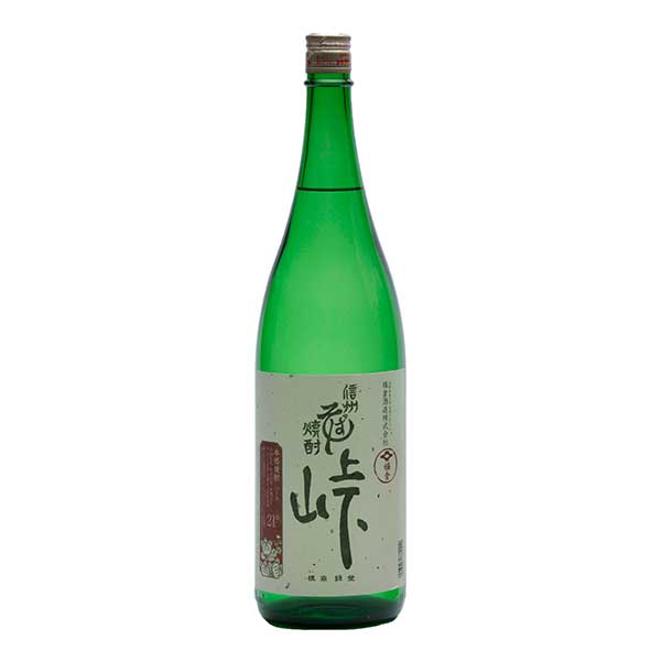 菊秀 峠 21度 そば 1.8L 1800ml 送料無料(沖縄対象外) [OKN 橘倉酒造 長野県]