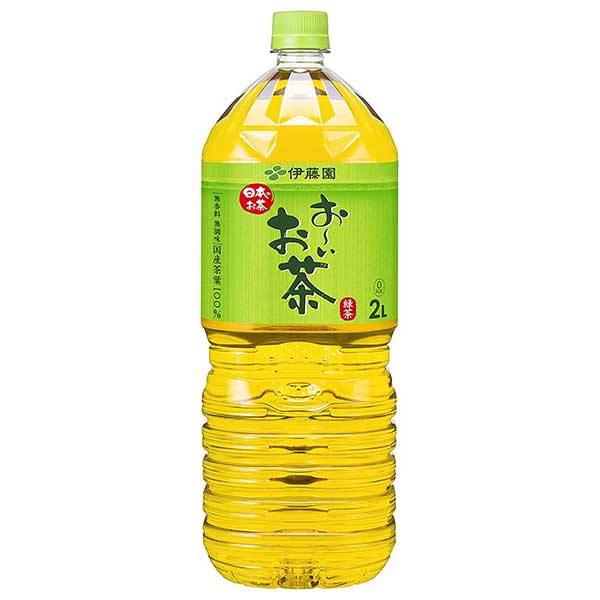 伊藤園 お〜いお茶 緑茶 [PET] 2L 2000ml 12本[2ケース販売] 送料無料 沖縄対象外 [伊藤園 日本 飲料 日本茶 61473]