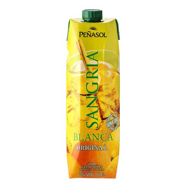 ペナソル サングリア ブランカ [紙パック] 1L 1000ml 送料無料(本州のみ) [TK スペイン 白ワイン 420637]ギフト プレゼント 贈り物 お祝い 内祝い お返し 誕生日プレゼント 父の日 敬老の日
