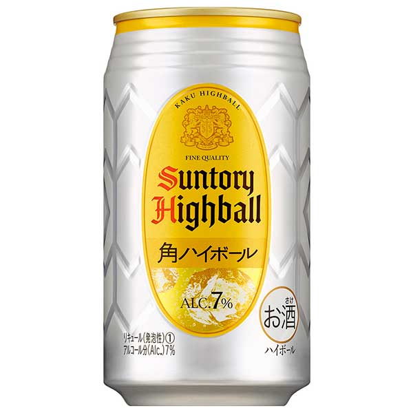 サントリー角 サントリー 角ハイボール [缶] 350ml × 72本[3ケース販売] 送料無料(沖縄対象外) あす楽対応 [サントリー チューハイ リキ