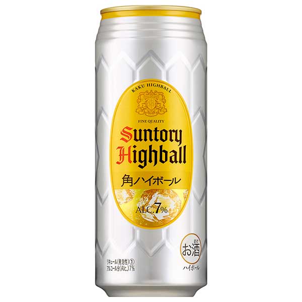 サントリー角 サントリー 角ハイボール [缶] 500ml × 48本[2ケース販売] [サントリー チューハイ リキュール ALC7% S1H4L 日本