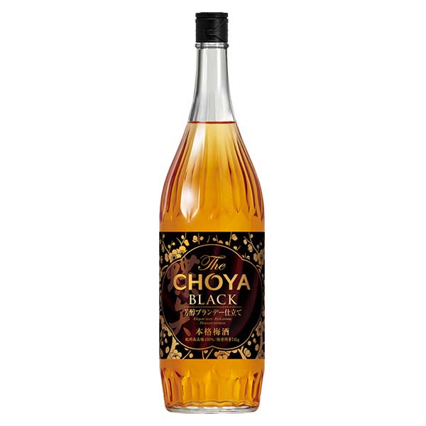 チョーヤ 梅酒 The CHOYA BLACK(ザ チョーヤ ブラック) 瓶 1.8L 1800ml × 6本 ケース販売 あす楽対応 チョーヤ梅酒 日本 大阪府 リキュール 梅酒