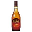 チョーヤ 梅酒 The CHOYA AGED 3 YEARS(ザ チョーヤ スリーイヤー 3年熟成)  700ml × 6本 送料無料(沖縄対象外) 