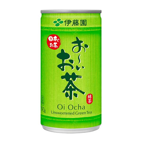 伊藤園の「お〜いお茶 緑茶」缶タイプです。お〜いお茶ブランドの厳選された茶葉から引き出した緑茶本来の旨みとさわやかな香り、すっきりとした後味が特徴です。外出先や職場でもそのまま手軽に飲める缶タイプで、食事のお供やリフレッシュの一杯として幅広く活躍します。お〜いお茶の品質を缶で手軽に楽しみたい方、すっきりとした緑茶缶をお探しの方におすすめです。