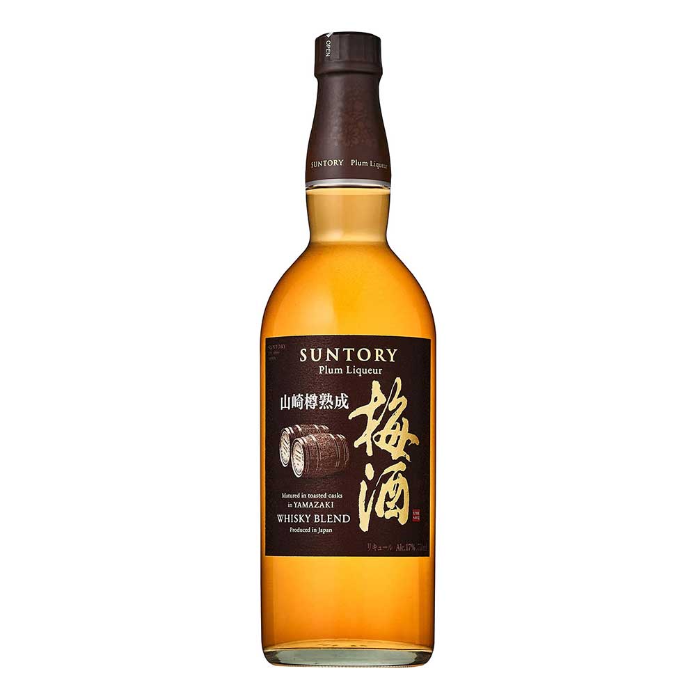 サントリー 山崎蒸溜所貯蔵 焙煎樽熟成梅酒 17度 [瓶] 750ml × 12本[ケース販売] 送料無料(沖縄対象外) [サントリー 日本 リキュール B..