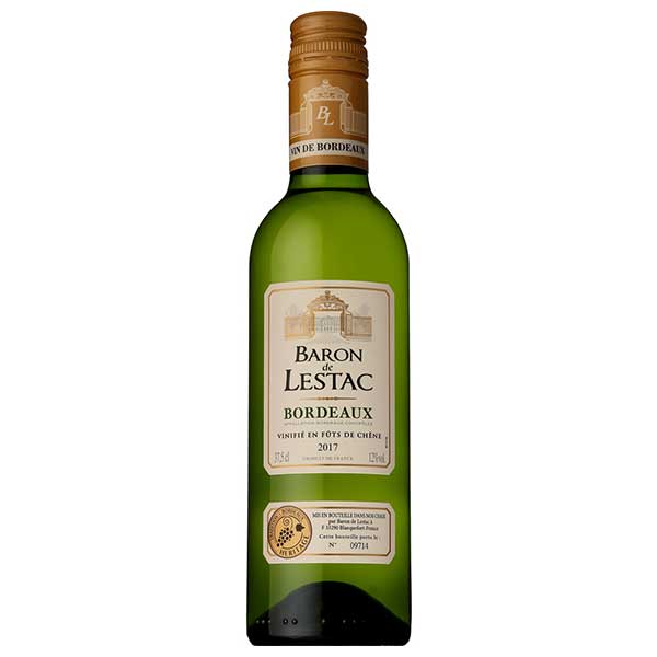 カステル バロン ド レスタック ボルドー 白 [瓶] 375ml 送料無料(本州のみ) [サントリー フランス 白ワイン CMLW16]ギフト プレゼント 贈り物 お祝い 内祝い お返し 誕生日プレゼント 父の日 敬老の日