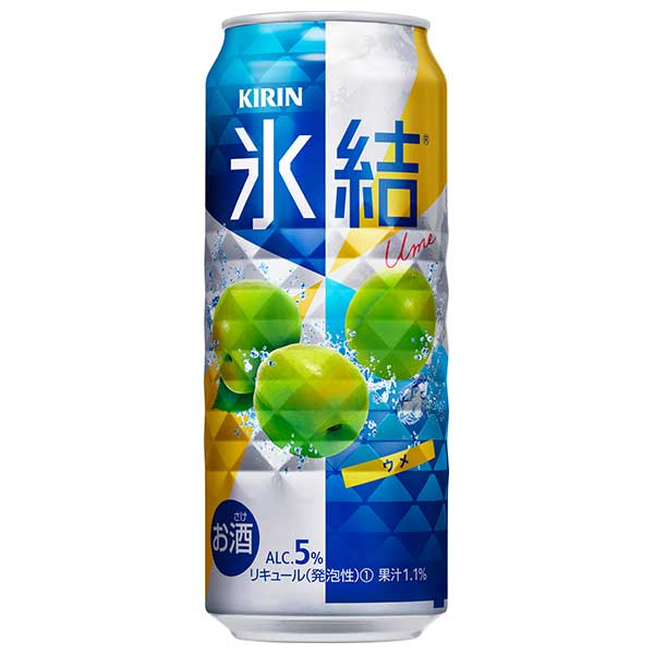 キリン 氷結 ウメ [缶] 500ml × 24本[ケース販売]送料無料(沖縄対象外)[2ケースまで同梱可能][キリン 缶チューハイ 日本 14316]