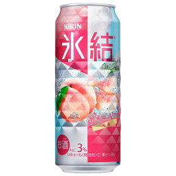 キリン 氷結 もも [缶] 500ml × 24本[ケース販売]送料無料(沖縄対象外)[2ケースまで同梱可能][キリン 缶チューハイ 日本 18238]