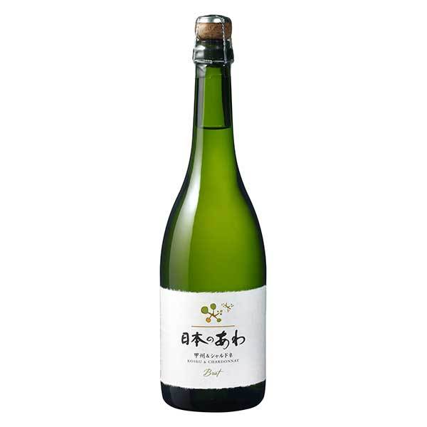 メルシャン 日本のあわ 甲州 & シャルドネ 720ml[メルシャン 日本 山梨県 白ワイン 辛口 422171]のサムネイル