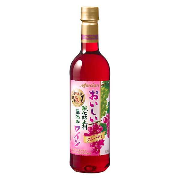 メルシャン おいしい酸化防止剤無添加ロゼワイン　[ペット] 720ml × 12本[ケース販売] 送料無料(沖縄対象外) [メルシャン 日本 神奈川県 ロゼワイン やや甘口 420662]