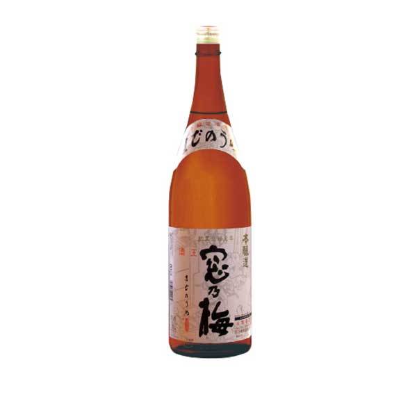 窓乃梅 本醸造 1.8L 1800ml × 6本 [ケー