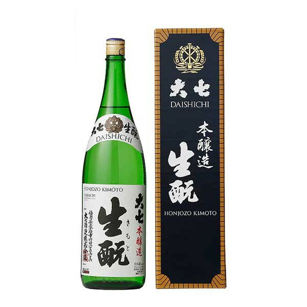 大七 生もと 本醸造 1.8L 1800ml × 6本 [ケース販売] 送料無料(沖縄対象外) [大七酒造 福島県 OKN]【ギフト不可】