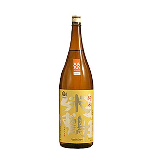 米鶴 純米まほろば 1.8L 1800ml × 6本 [ケース販売] [米鶴酒造 山形県 ]