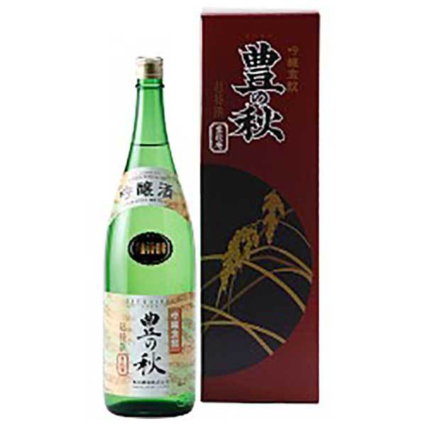 豊の秋 吟醸超特撰 金紋 1.8L 1800ml × 6本 [ケース販売] 送料無料(沖縄対象外) [米田酒造 島根県日本酒 清酒 OKN] ギフト プレゼント 母の日 父の日 お中元 御中元