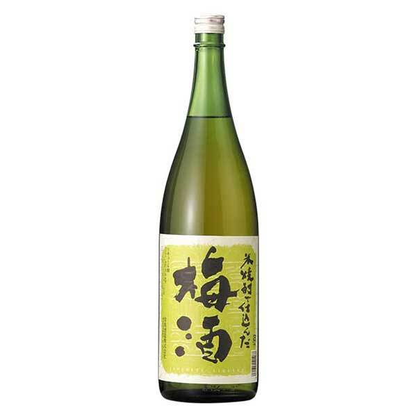 常楽 米焼酎で仕込んだ梅酒 [瓶] 1.8L 1800ml × 6本[ケース販売][OKN 松下醸造 熊本県]