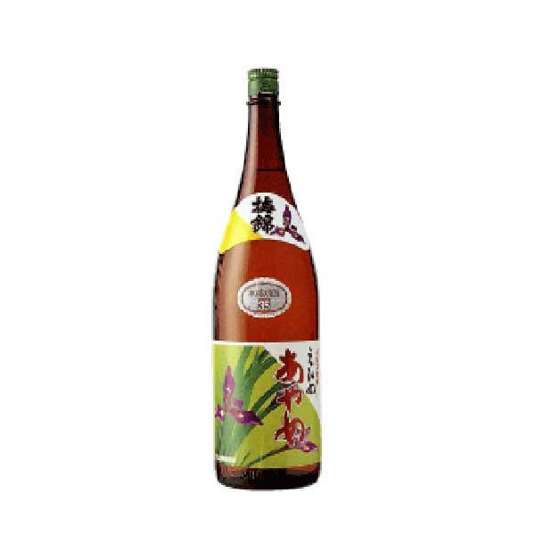 梅錦 焼酎あやめ 35度 米 1800ml 6本[ケース販売][OKN 梅錦山川 愛媛県 米焼酎]【ギフト不可】