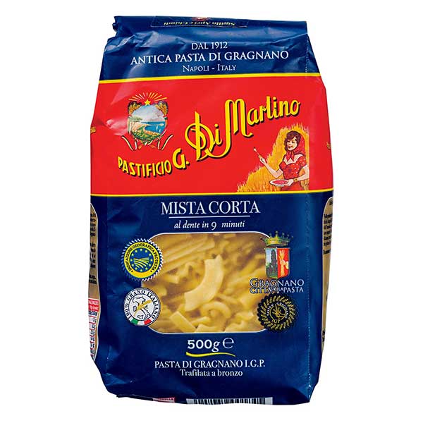 ディ マルティーノ ミスタ コルタ No.184 [袋] 500g × 12袋[ケース販売][モンテ イタリア パスタ 03710..