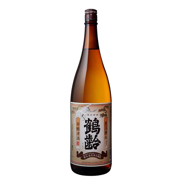 鶴齢 芳醇清酒 1.8L 1800ml 送料無料(沖縄対象外) [青木酒造 芳醇清酒 日本]