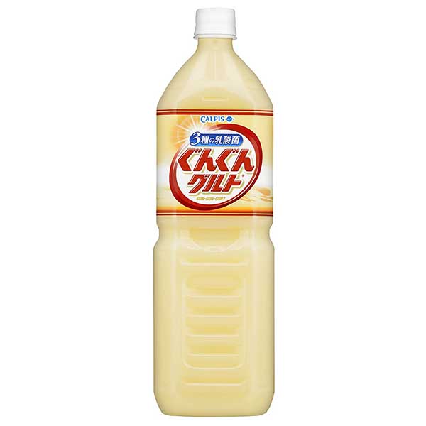 アサヒ ぐんぐんグルト 3種の乳酸菌 [PET] 1.5L 1500ml × 8本[ケース販売] [アサヒ飲料 日本 飲料 乳性 乳酸菌飲料 2E1EL] 母の...