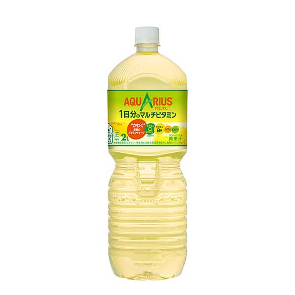 アクエリアス 1日分のマルチビタミン [PET] 2L 2000ml × 6本[ケース販売] 送料無料【代引き不可・クール便不可・同梱不可・メーカー直送】[コカ・コーラ コカ コーラ 日本 飲料 スポーツ 49062]