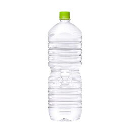 いろはす 天然水 ラベルレス [PET] 2L 2000ml × 6本[ケース販売] 送料無料【代引き不可・クール便不可・同梱不可・メーカー直送】[コカ・コーラ コカ コーラ 日本 飲料 ミネラルウォーター 52554]