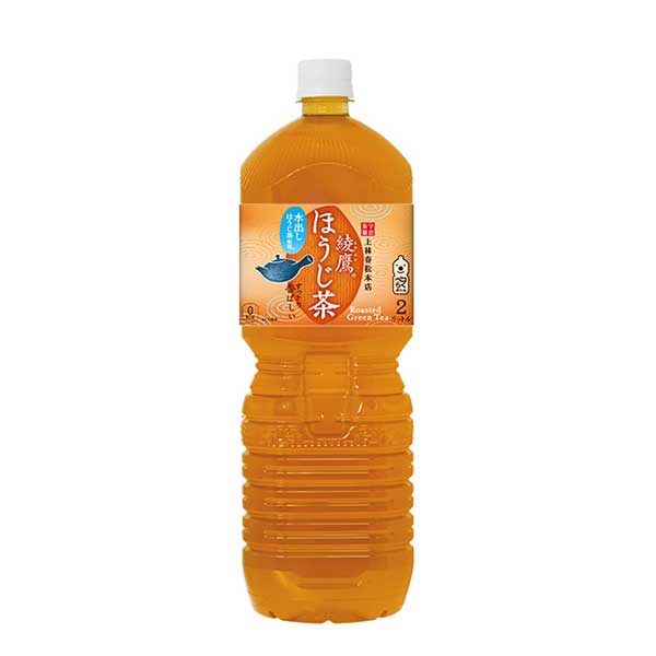 綾鷹 ほうじ茶 [PET] 2L 2000ml × 6本[ケース販売] 送料無料【代引き不可・クール便不可・同梱不可・メーカー直送】[コカ・コーラ コカ コーラ 日本 飲料 茶系 52581]