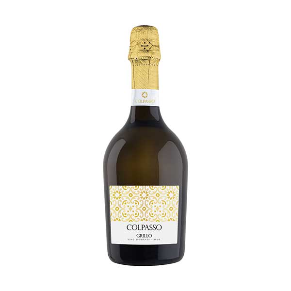 コルパッソ グリッロ スプマンテ ブリュット 750ml[WTS イタリア スパークリングワイン シチリア 辛口 215140]ギフト プレゼント 贈り物 お祝い 内祝い お返し 誕生日プレゼント 父の日 敬老の日