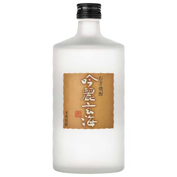 むぎ焼酎 吟麗玄海 25度 [瓶] 720ml 6本[ケース販売] 送料無料 沖縄対象外 [アサヒビール 日本 麦焼酎乙類 47663]