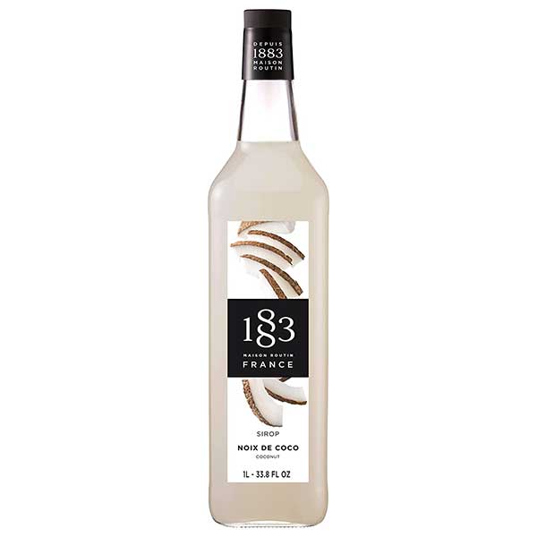 1883(メゾン ルータン) ココナッツ シロップ 1L 1000ml [デニオ総合研究所 フランス シロップ 割り材]