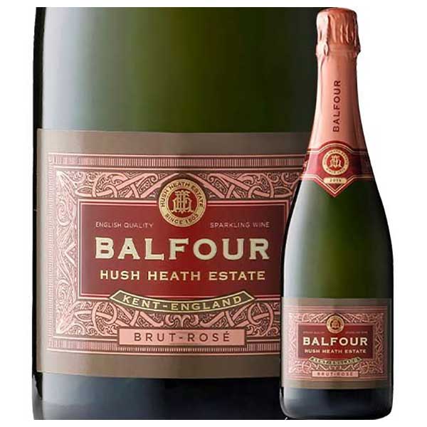 ハッシュ ヒース エステート バルフォア ブリュット ロゼ 750ml 送料無料(本州のみ) [SOM イギリス スパークリングワイン ロゼ ケント 2101180000076]ギフト プレゼント 贈り物 お祝い 内祝い お返し 誕生日プレゼント 父の日 敬老の日