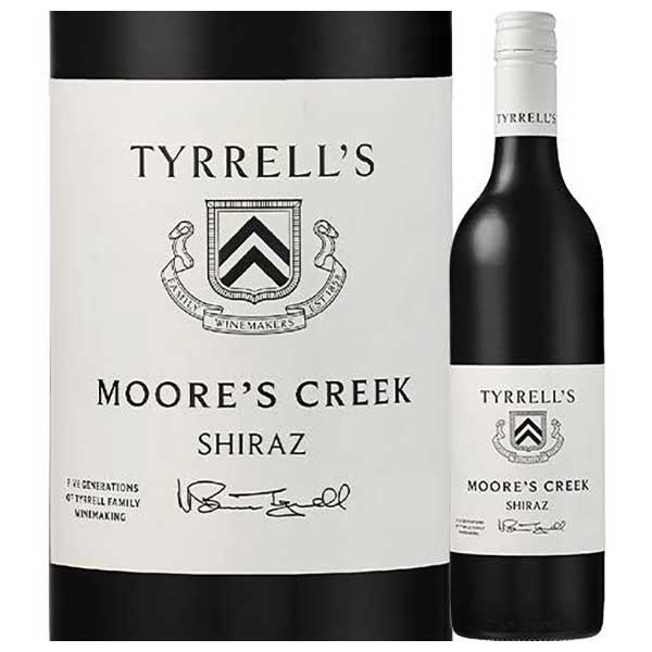 【ポイント3倍 7/30(水)まで】ティレルズ ワインズ ムーアズクリーク シラーズ 750ml 送料無料(沖縄対象外) [SOM オーストラリア 赤ワイン ニュー サウス ウェールズ 2101320000331] ギフト プレゼント 母の日 父の日 お中元 御中元のサムネイル