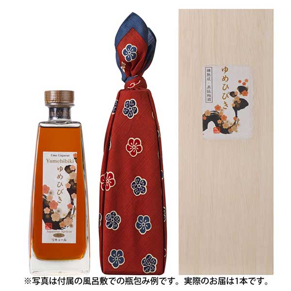 おおやま夢工房 樽仕込高級梅酒 ゆめひびき [桐箱入] 2度 500ml × 6本[ケース販売] 送料無料(沖縄対象外) [おおやま夢工房 日本 大分県 リキュール 梅酒]